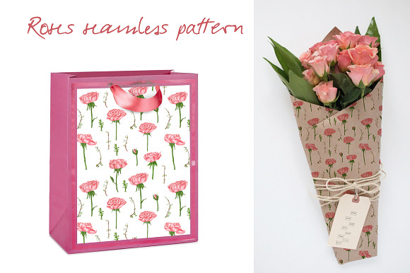 Two flower set illustrations in Illustrations - product preview 4