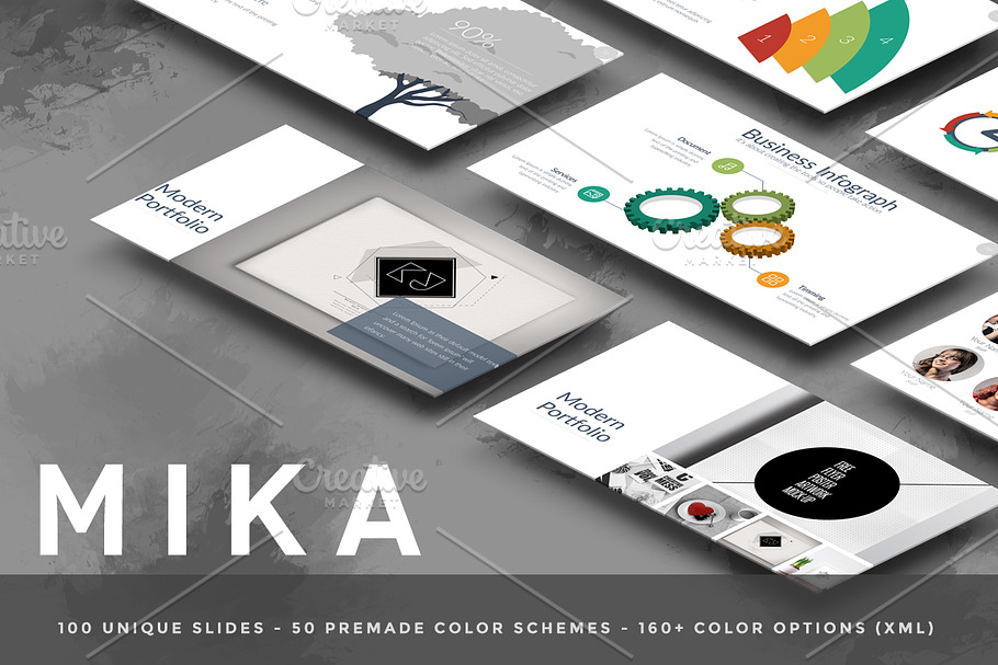 Mika Powerpoint in PowerPoint Templates - product preview 8