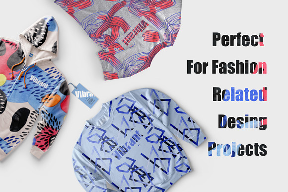 Vibrant Watercolor Patterns in Patterns - product preview 6