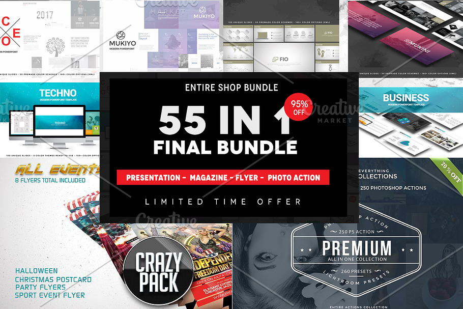 Final Bundle - Free Updates in Presentation Templates - product preview 8