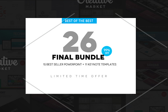 Final Bundle - Free Updates in Presentation Templates - product preview 1