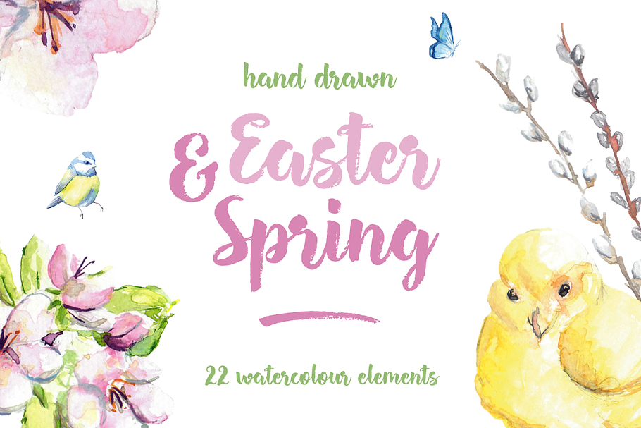 Easter & Spring in Illustrations - product preview 8