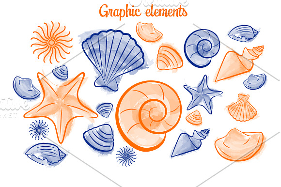 Summer collection mandala brushes in Photoshop Brushes - product preview 10