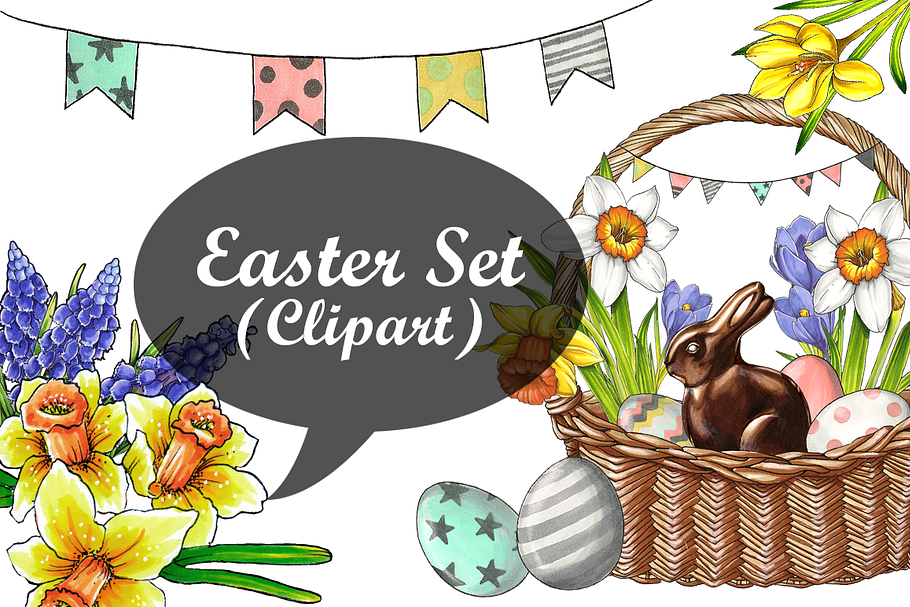 Easter Set (ClipArt)