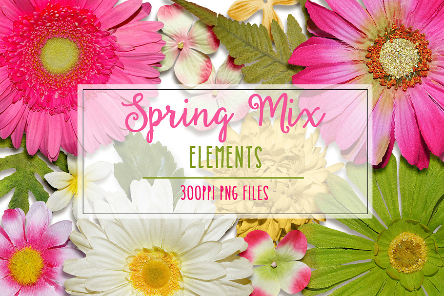 Spring Mix Elements in Objects - product preview 8