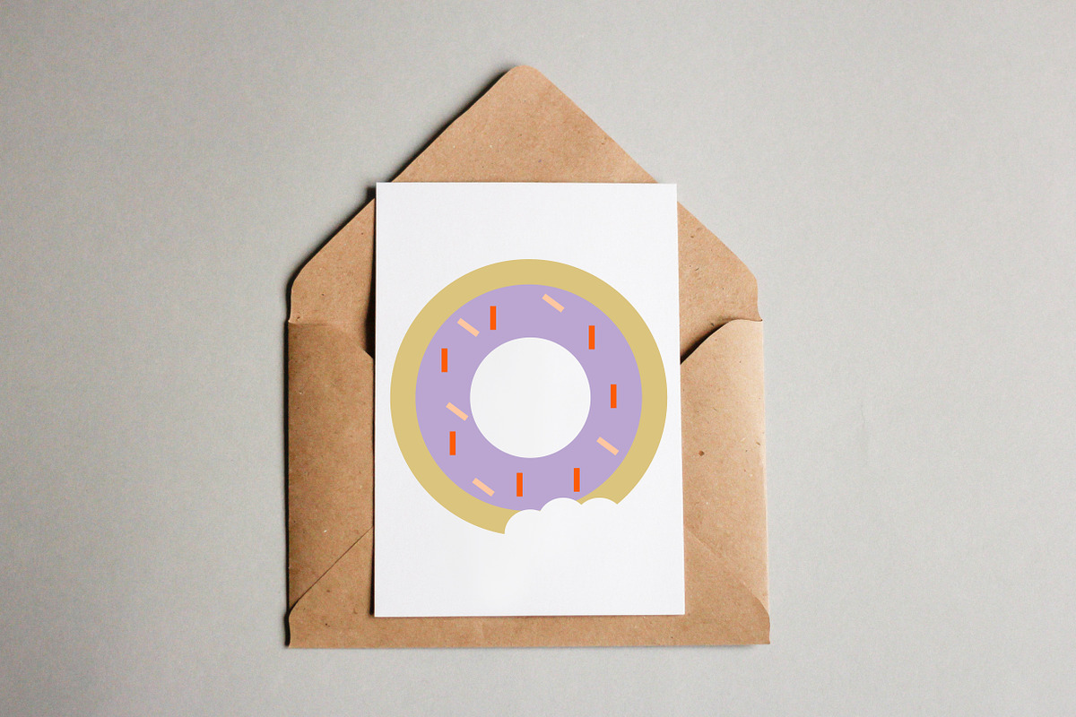 Donut Art Illustration in Illustrations - product preview 8