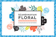 Scandinavian Floral Pattern Bundle
