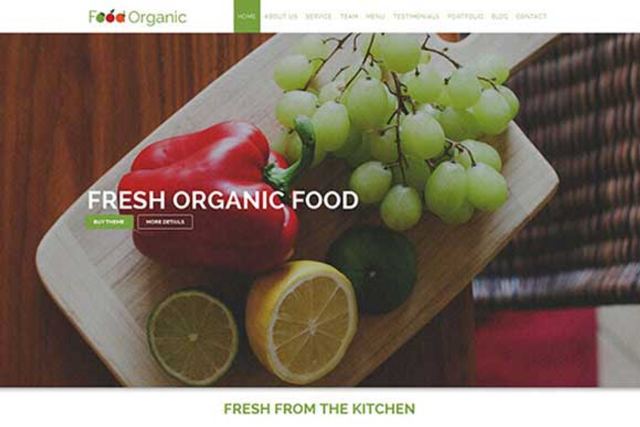 Food Organic – For Healthy Food HTML in Bootstrap Themes - product preview 8