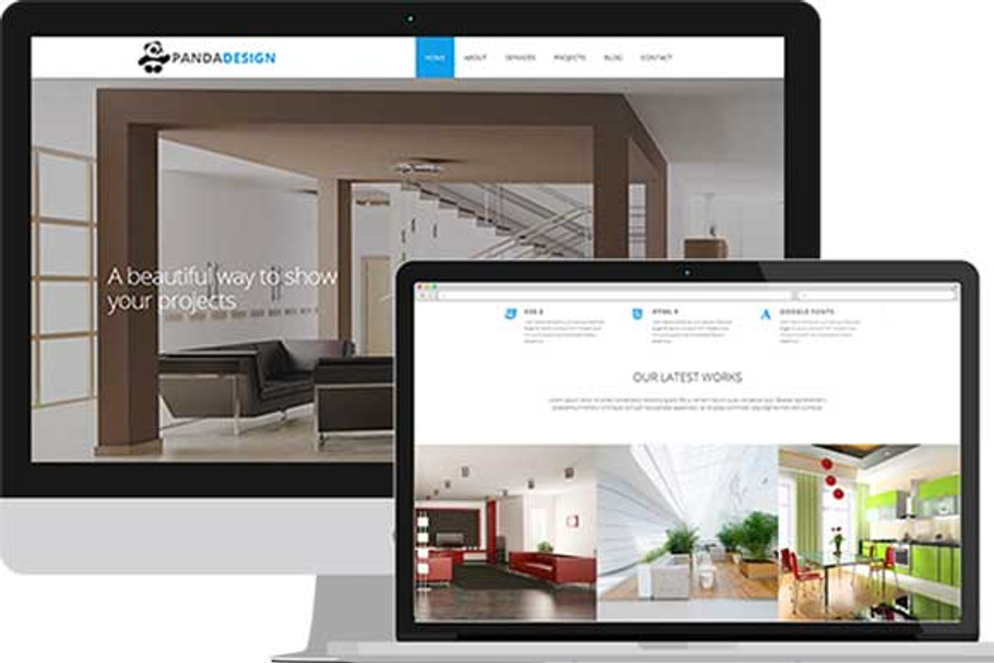 Panda Design – Interior Template in Bootstrap Themes - product preview 8