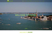 Rhomb – One Page Responsive Template