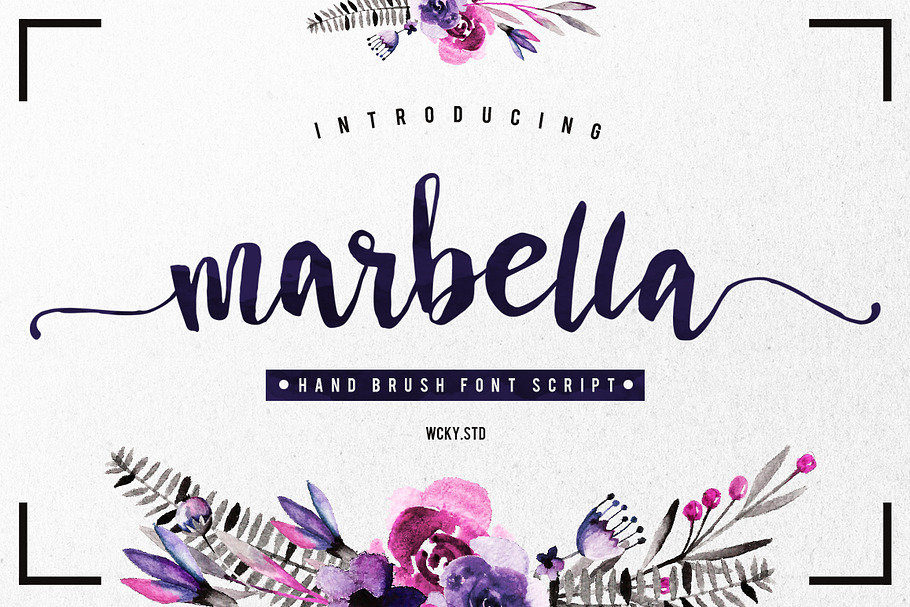 Marbella Typeface in Script Fonts - product preview 8