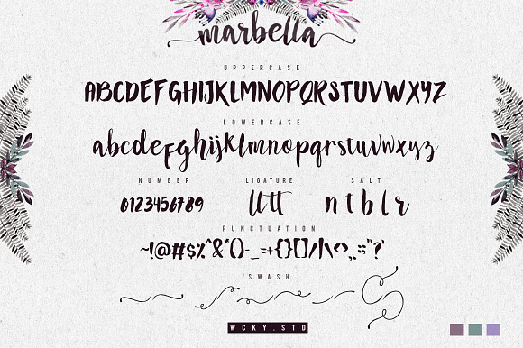 Marbella Typeface in Script Fonts - product preview 5