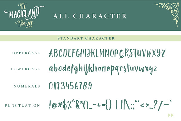 The Magicland Typeface in Display Fonts - product preview 5