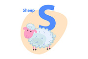 Character S Cheerful Sheep on ABC for Children