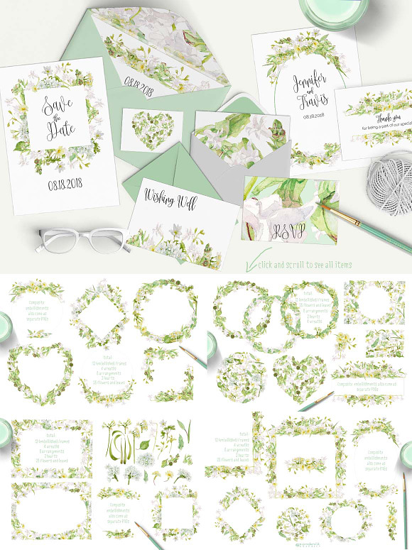 Pearly White-Design Pack in Illustrations - product preview 3