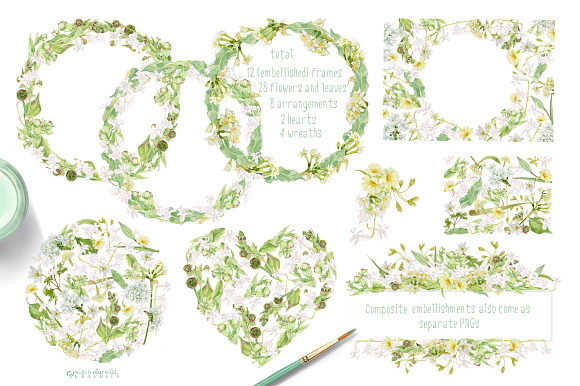 Pearly White-Design Pack in Illustrations - product preview 4