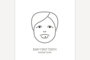 First Tooth Icon
