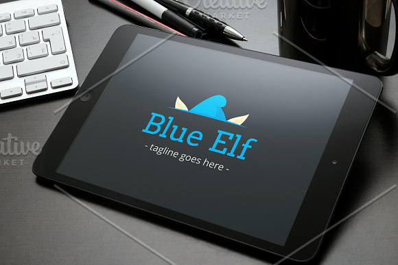 Blue Elf Logo template in Logo Templates - product preview 1