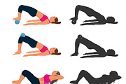 fitness woman exercising