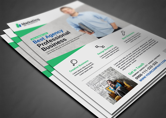Business Flyer in Flyer Templates - product preview 2