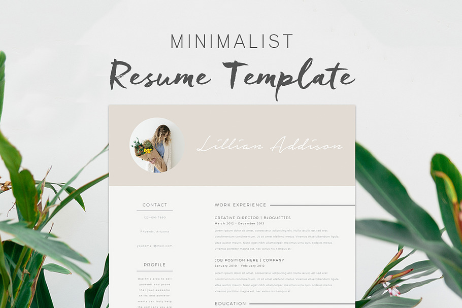 Resume Template - Lillian in Resume Templates - product preview 8