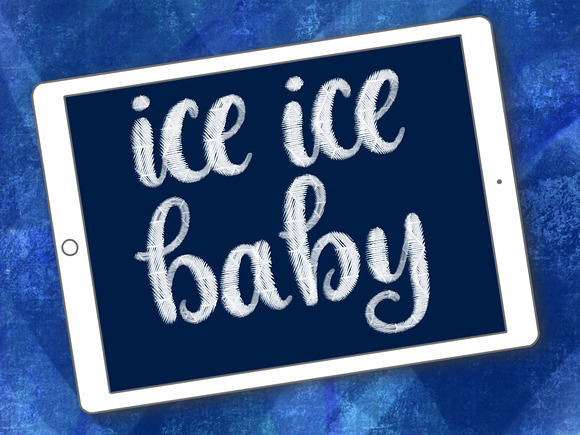 Ice Ice Baby brush for Procreate in Photoshop Brushes - product preview 2