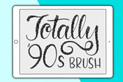 Totally 90s Procreate brush