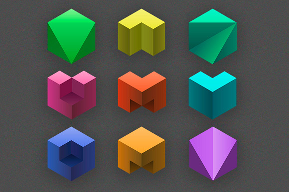Hexagon Logos in Logo Templates - product preview 1
