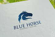 Blue Horse - Logo Template