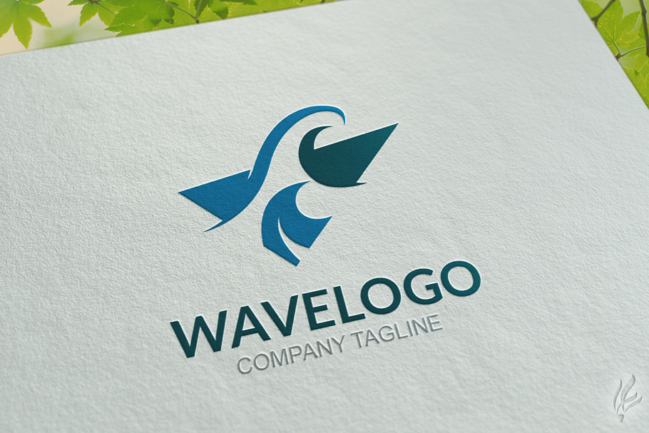 Wave - Logo Template in Logo Templates - product preview 8