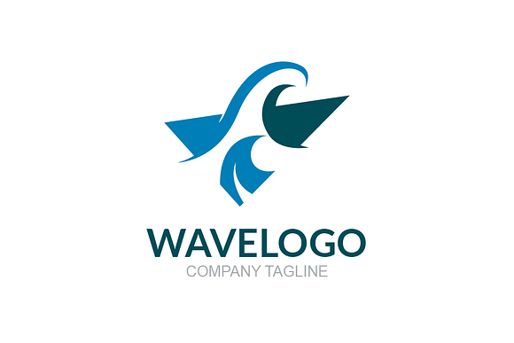 Wave - Logo Template in Logo Templates - product preview 1