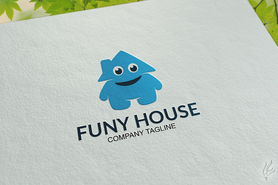 Funy House - Logo Template in Logo Templates - product preview 8