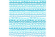 Seamless wavy pattern. Vector illustration