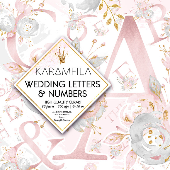 Wedding Digital Paper Seamless in Patterns - product preview 8