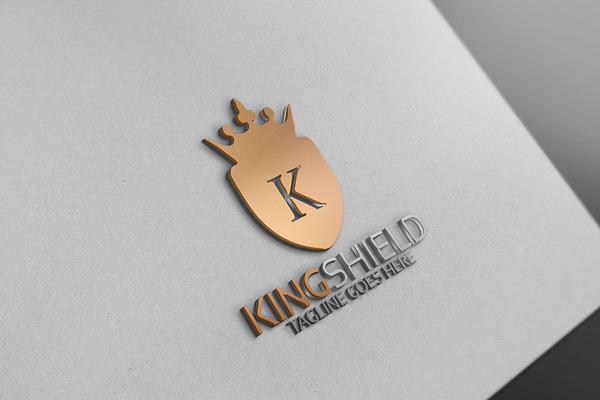 King Shield Logo