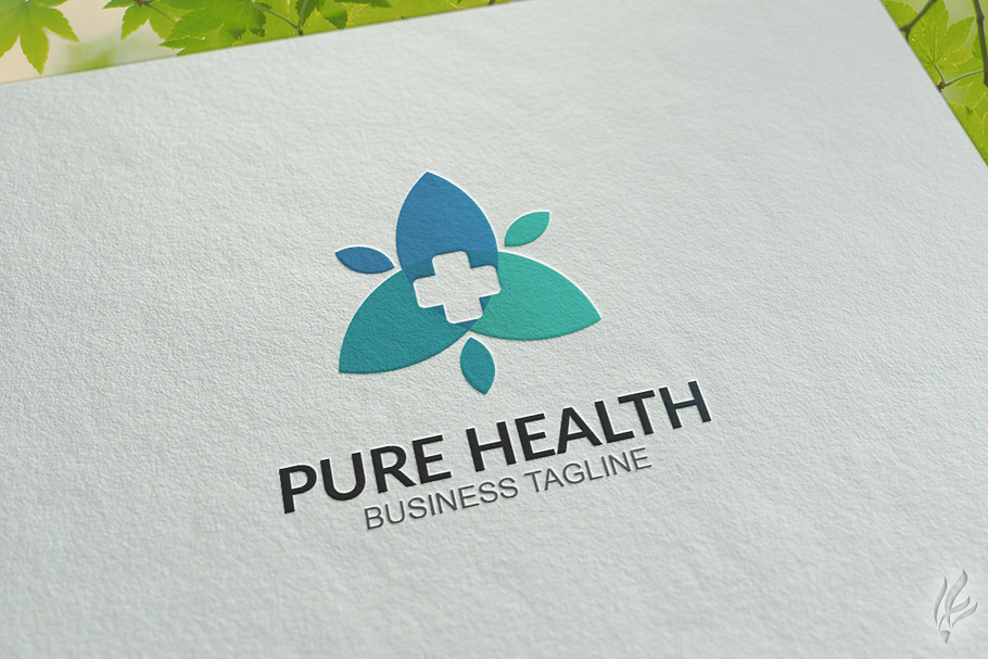 Pure Health - Logo Template