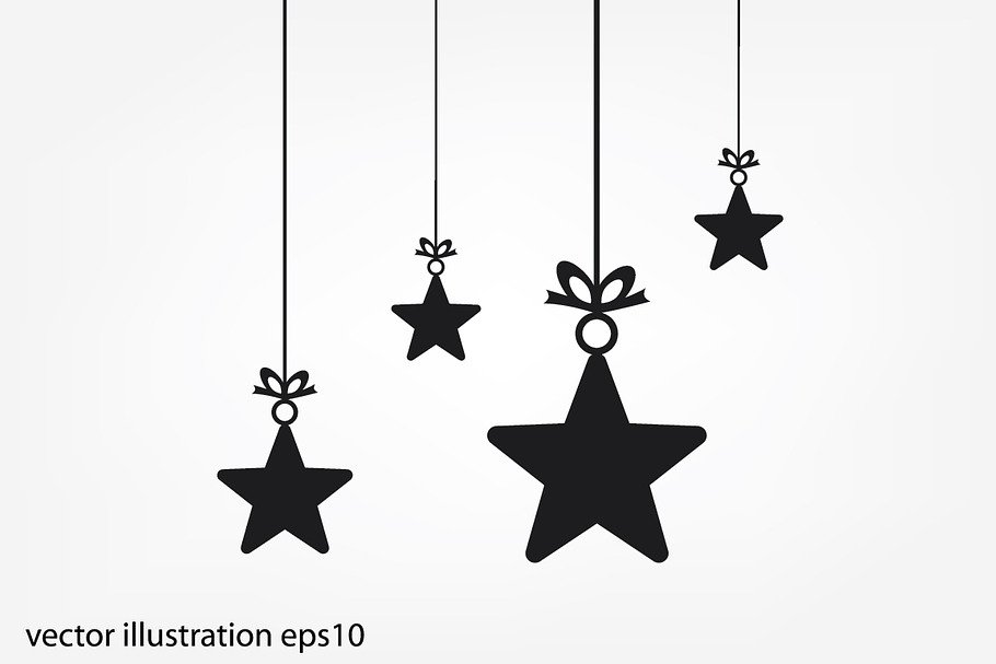 Star Christmas toy in Illustrations - product preview 8