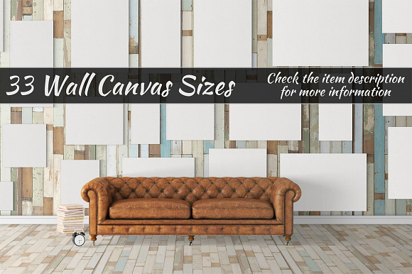 Canvas Mockups Vol 376 in Print Mockups - product preview 1