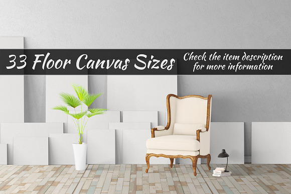 Canvas Mockups Vol 380 in Print Mockups - product preview 2