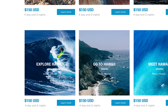 TravelAgency Sketch Website Template in Website Templates - product preview 6
