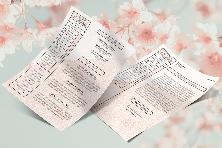 Resume & Cover Letter | CV | 2 Page in Letter Templates - product preview 8
