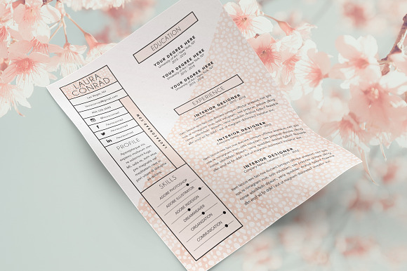 Resume & Cover Letter | CV | 2 Page in Letter Templates - product preview 3