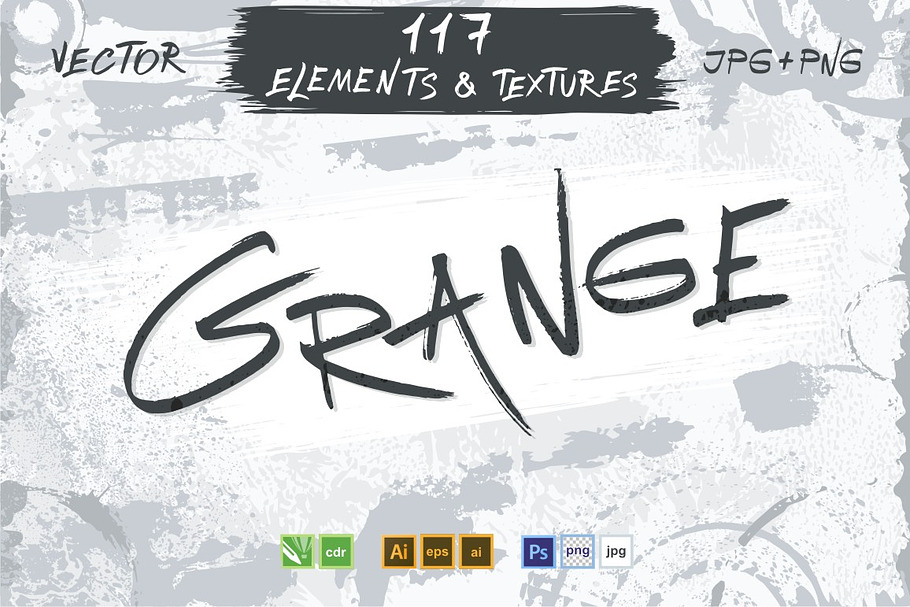 Grunge Set in Add-Ons - product preview 8
