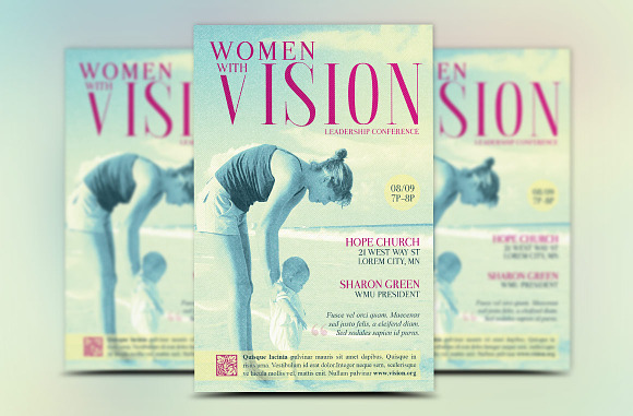 Women Leadership Seminar Flyer in Flyer Templates - product preview 1
