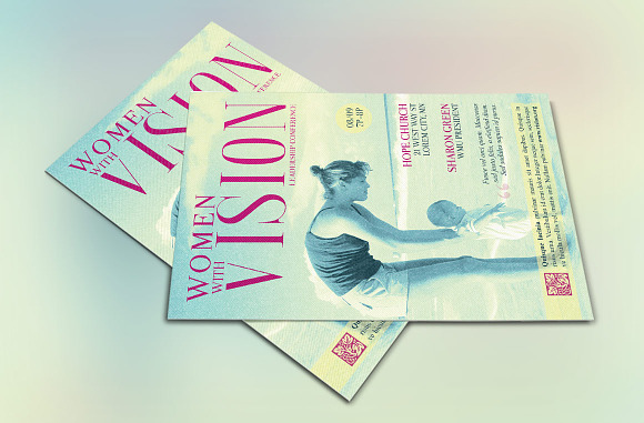 Women Leadership Seminar Flyer in Flyer Templates - product preview 2