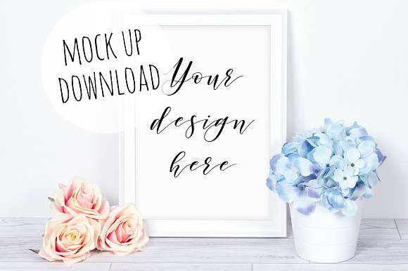 50% Off Pretty Frame Mockup Bundle in Print Mockups - product preview 4