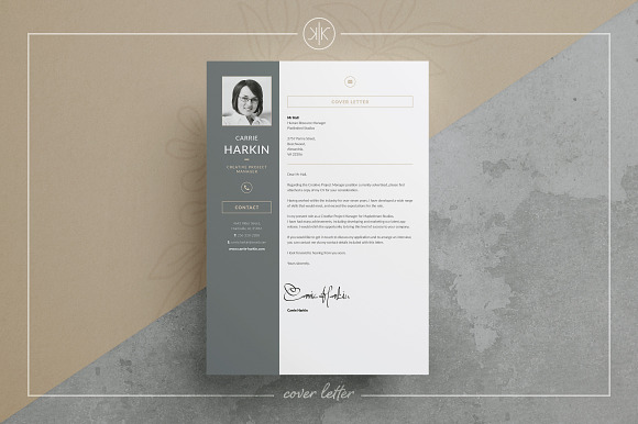 Resume/CV | Carrie in Resume Templates - product preview 2