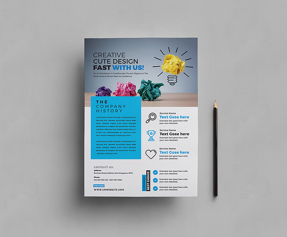 Corporate Flyers in Flyer Templates - product preview 1