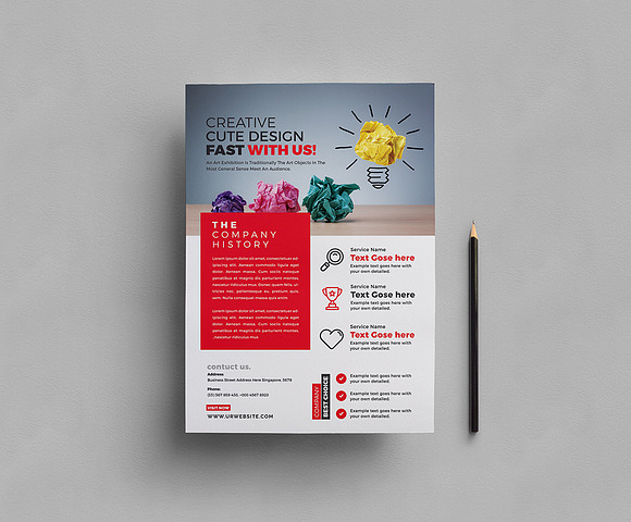 Corporate Flyers in Flyer Templates - product preview 2