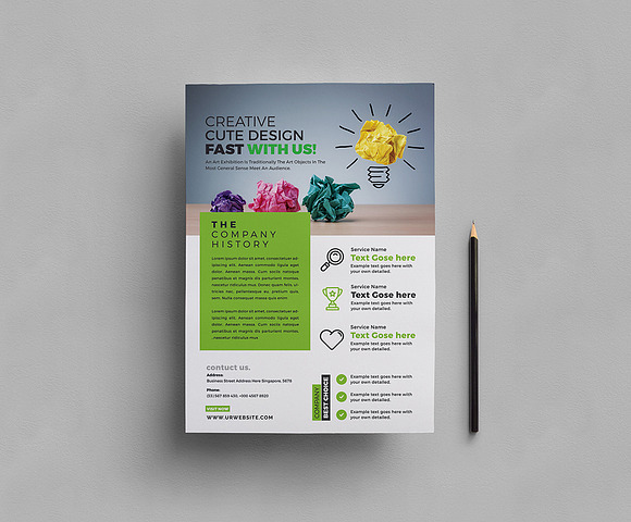 Corporate Flyers in Flyer Templates - product preview 3